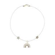 Biżuteria dla dzieci - Rockahula Kids naszyjnik dla dziewczynki Enchanted Rainbow - miniaturka - grafika 1