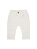 Spodenki dla niemowląt - Noppies Dżinsy "Ogi" w kolorze białym - miniaturka - grafika 1