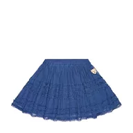 Spódnice - Steiff Dziewczęca plisowana spódnica, Granatowy (True Navy), 122 cm - miniaturka - grafika 1