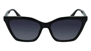 KARL LAGERFELD Okulary przeciwsłoneczne damskie, Czarny, Rozmiar uniwersalny - Okulary przeciwsłoneczne - miniaturka - grafika 1