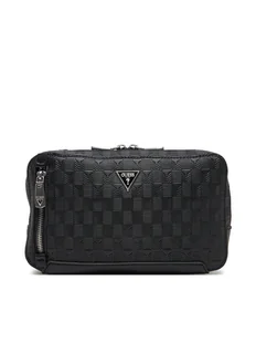 Guess Saszetka nerka HMTODE P5221 Czarny - Nerki - miniaturka - grafika 1