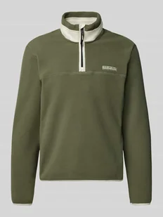 Bluza z wyhaftowanym logo model ‘DERGANA’ - Bluzy męskie Bluza z wyhaftowanym logo model ‘DERGANA’ - Bluzy męskie - miniaturka - grafika 1