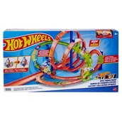 Samochody i pojazdy dla dzieci - Tor Hot Wheels Epicka Pętla Kraks HNL97 - miniaturka - grafika 1