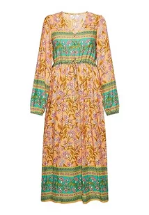 usha FESTIVAL Damska letnia sukienka 15926488, brzoskwiniowa, wielokolorowa, L, brzoskwiniowy, wielokolorowy, L - Sukienki - miniaturka - grafika 1