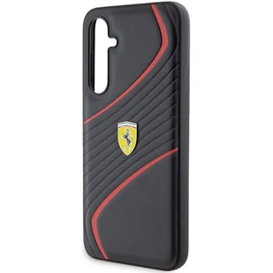 Ferrari FEHCS23FEPTWK S23 FE S711 czarny/black hardcase Twist Metal Logo - Etui i futerały do telefonów - miniaturka - grafika 5