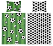 Pościel dla dzieci - Pościel bawełniana dziecięca 100x135 5138a piłka nożna - miniaturka - grafika 1