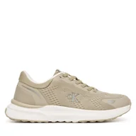Buty dla chłopców - Sneakersy Calvin Klein Low Cut Lace-Up V3X9-83311-1903 Beżowy - miniaturka - grafika 1