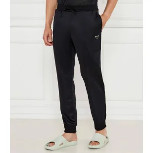Emporio Armani Spodnie dresowe Regular Fit - Dresy męskie - miniaturka - grafika 1