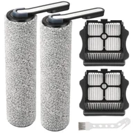 Akcesoria do odkurzaczy - Szczotka rolkowa S5 i filtr odkurzacza HEPA zamiennik do Tineco Floor ONE S5 / S5 Pro / S5 Pro 2 / S5 Blue części zamienne do bezprzewodowego odkurzacza na mokro i sucho zawierają 2 filtry HEPA, 2 - miniaturka - grafika 1