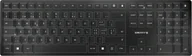Klawiatury - CHERRY KW 9100 SLIM RF Swiss Czarny JK-9100CH-2 - miniaturka - grafika 1