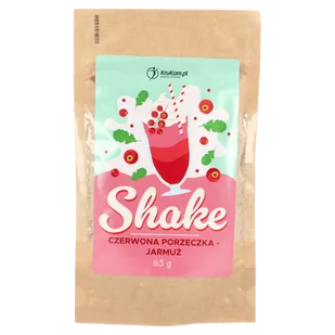 Mieszanka na shake czerwona porzeczka jarmuż 65g - Soki i napoje niegazowane - miniaturka - grafika 1