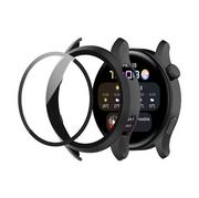 Akcesoria do smartwatchy - Etui + Szkło 2W1 Do Huawei Watch 3 46Mm Czarne - miniaturka - grafika 1