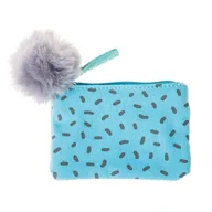 Portfele - Rockahula Kids portmonetka dla dziewczynki z pomponikiem Sprinkles Blue - miniaturka - grafika 1