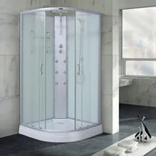 Kabiny z hydromasażem - HDL Kabina prysznicowa 90x90 z hydromasażem - miniaturka - grafika 1