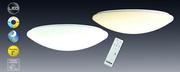 Lampy sufitowe - Nave LAMPA sufitowa ADELAIDE 1255326 minimalistyczna OPRAWA plafon LED 85W okrągły biały 1255326 - miniaturka - grafika 1
