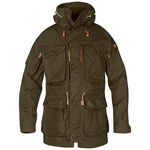 FJALLRAVEN FJÄLLRÄVEN Męska kurtka sportowa Smock No. 1 M zielony ciemnooliwkowy S F81841-Dark Olive-S - Kurtki męskie - miniaturka - grafika 1