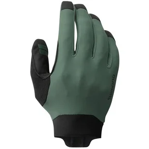 Rękawiczki rowerowe SHIMANO Enduro ( XL) Oliwkowy - Rękawiczki rowerowe - miniaturka - grafika 1