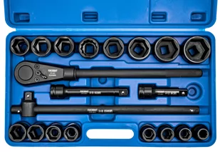 Klucze Nasadowe Udarowe 3/4" 6-kątne 21 el TRADE HOUSE - Nasadki do elektronarzędzi - miniaturka - grafika 3