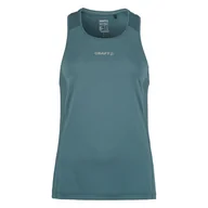 Koszulki i topy damskie - Damska koszulka bez rękawów CRAFT ADV ESSENCE SINGLET 2 W 1914796-387000 – Niebieski - miniaturka - grafika 1