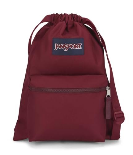 JanSport DRAWSACK Mały plecak, Russet Red (Czerwony)