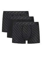 Majtki męskie - Guess Komplet 3 par bokserek U5BG69 K6YW1 Czarny - miniaturka - grafika 1