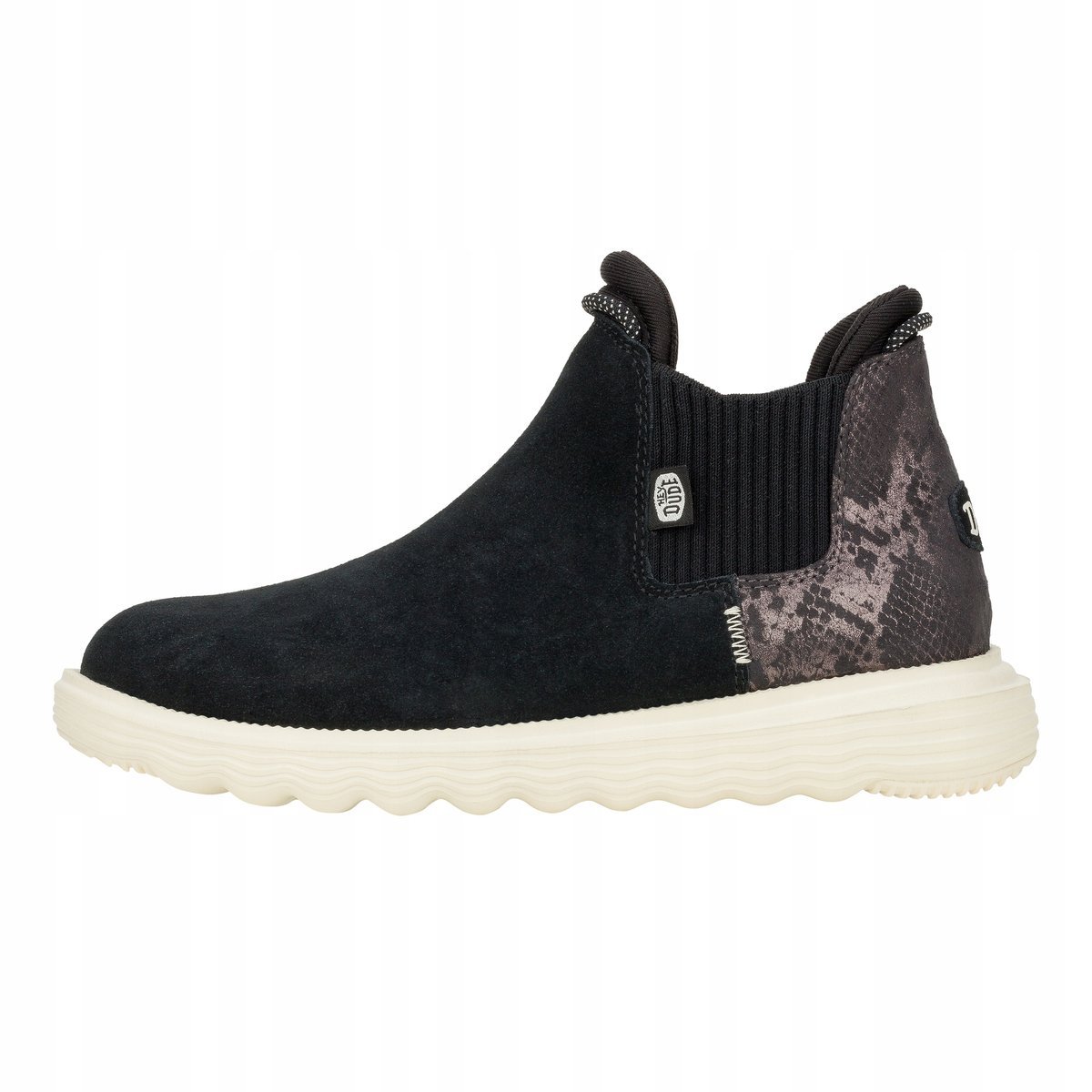 Damskie Buty Botki Sztyblety Ciepłe Zamszowe HeyDude Wendy Branson Suede 36