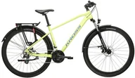 Rowery - Rower górski męski Kross Hexagon 2.0 EQ 29 L(18") limonkowy/niebieski - miniaturka - grafika 1