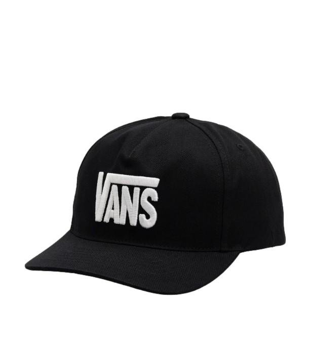 Czapka Z daszkiem VANS Stretch Logo Snapback Black VN000W12BLK1