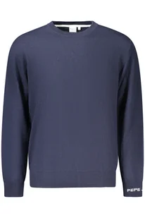 Niebieski sweter męski Pepe Jeans - Koszule męskie - miniaturka - grafika 1
