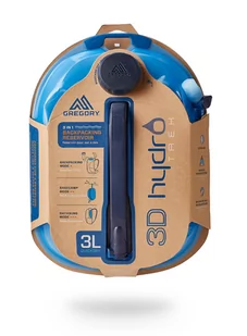 Bukłak na wodę Gregory 3D Hydro Trek 3 l - optic blue - Shakery i bidony sportowe - miniaturka - grafika 3
