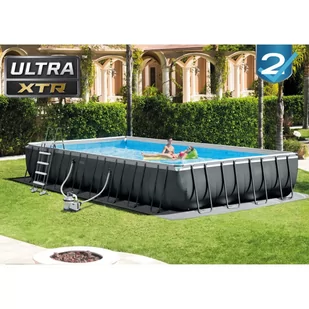 Intex Basen Ultra XTR Frame z akcesoriami, prostokątny, 975x488x132 cm - Baseny ogrodowe - miniaturka - grafika 1