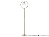 Lampy stojące - Beliani Lampa stojąca mosiężna SEVERN - miniaturka - grafika 1