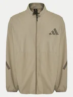 Bluzy męskie - adidas Bluza Z.N.E. Woven JN9028 Beżowy Regular Fit - miniaturka - grafika 1