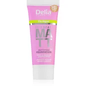 Podkłady do twarzy - DELIA Real Matt 102 podkład natural 30ml - miniaturka - grafika 1