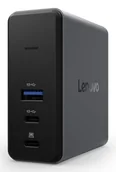 Stacje dokujące i replikatory portów - Lenovo X9 Charging GaN Dock Przewodowa USB 3.2 Gen 2 (3.1 Gen 2) Type-C Szary 40BD0065EU - miniaturka - grafika 1