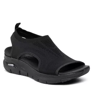 Sandały SKECHERS - City Catch 119236/BBK Black - Sandały damskie - miniaturka - grafika 1