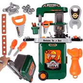 Mały majsterkowicz - Warsztat W Walizce Na Kółkach - Narzędzia Dla Majsterkowicza - miniaturka - grafika 1