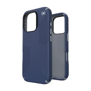 Speck Presidio2 Grip - Etui iPhone 16 Pro (Coastal Blue / Dust Grey / White) - Etui i futerały do telefonów - miniaturka - grafika 1