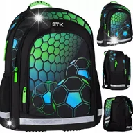 Plecaki szkolne i tornistry - PLECAK SZKOLNY TORNISTER FOOTBALL PIŁKA NOŻNA DLA CHŁOPCA KLASA 1 3 - miniaturka - grafika 1