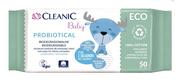 Chusteczki nawilżane - Cleanic Harper Hygienics Baby ECO Probiotical nawilżane chusteczki dla niemowląt i dzieci 50 sztuk 7082915 - miniaturka - grafika 1