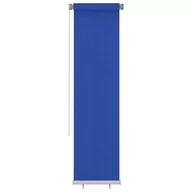 Rolety - vidaXL Roleta zewnętrzna, 60x230 cm, niebieska, HDPE - miniaturka - grafika 1