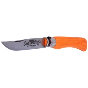 Nóż składany Antonini Old Bear Laminated Orange, Satin Stainless (9307/23_MOK) - Noże - miniaturka - grafika 2