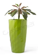 Donice - G21 Doniczki własnym pojenia Diamant 33 cm zielony - miniaturka - grafika 1
