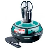 Przyborniki na biurko - Berlingo Organizer obrotowy Instinct + 9 el. - miniaturka - grafika 1