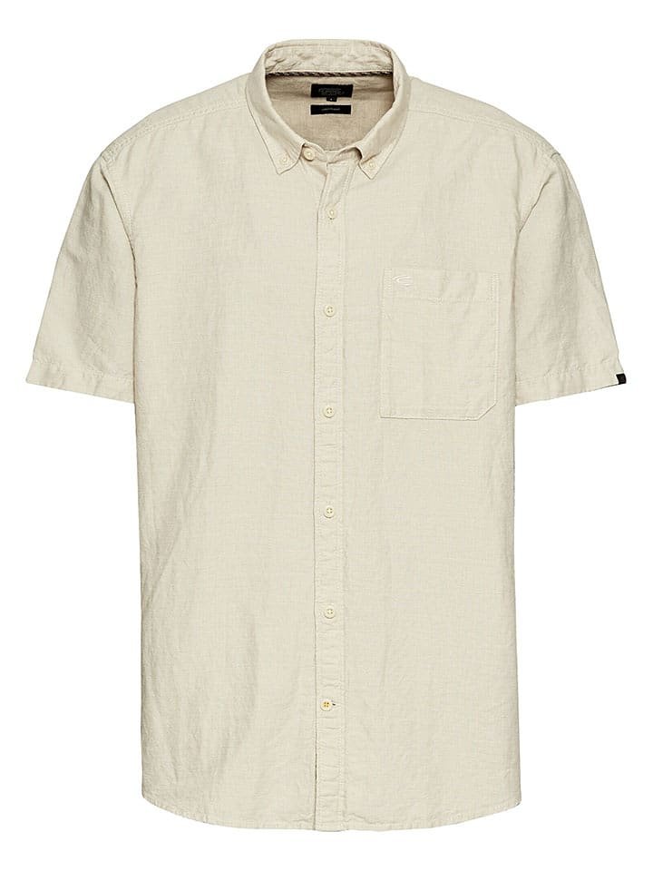 Camel Active Koszula - Regular fit - w kolorze beżowym
