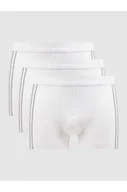 Majtki damskie - Obcisłe bokserki z dodatkiem streczu w zestawie 3 szt. - Schiesser - miniaturka - grafika 1