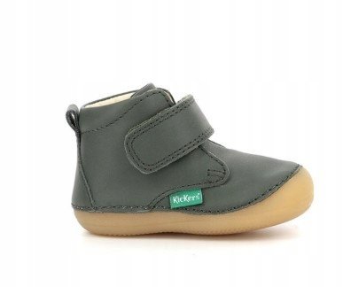 KICKERS PÓŁBUTY DZIECIĘCE SKÓRZANE ZIELONE 25 1Ż7G