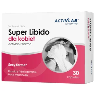 Activlab Pharma Super Libido, dla kobiet, 30 kapsułek - Układ moczowy i płciowy Activlab Pharma Super Libido, dla kobiet, 30 kapsułek - Układ moczowy i płciowy - miniaturka - grafika 1