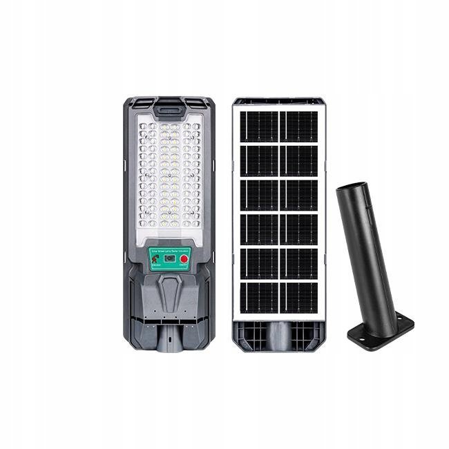 Lampa LED solarna uliczna Lix 50W IP65 6000K pilo
