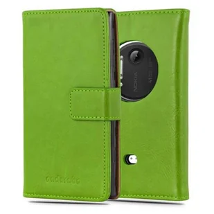 Cadorabo cador Abo  Luxury Book Style etui do Nokia Lumia 1020  Case Cover pokrowiec ochronny etui z funkcją stojaka i kieszeń na kartę DE-109470 - Etui i futerały do telefonów - miniaturka - grafika 1